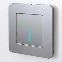 Рамка Werkel Platinum одноместная алюминий (a059209) - фото 3