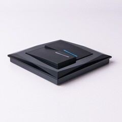 Рамка Werkel Diamant одноместная черная (a051444) - фото 2