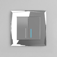 Рамка Werkel Diamant одноместная зеркальная (a051017) - фото 5