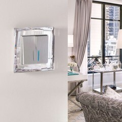 Рамка Werkel Diamant одноместная зеркальная (a051017) - фото 4