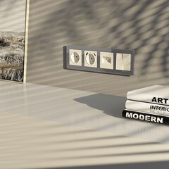 Выключатель Werkel двухклавишный встраиваемый айвори матовый (a059280) - фото 5