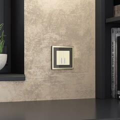 Рамка Werkel Baguette одноместная черная/латунь (a060239) - фото 3