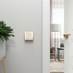 Рамка Werkel Baguette одноместная айвори/латунь (a060233) - фото 3