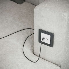 Рамка Werkel Elite одноместная графит (a057878) - фото 2