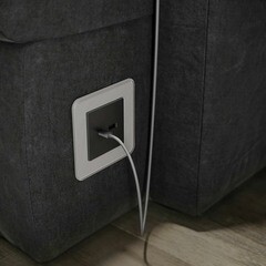 Рамка Werkel Elite одноместная дымчатая (a057874) - фото 2