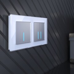 Рамка Werkel Favorit двухместная белая (a051193) - фото 3