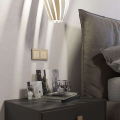 Рамка Werkel Aluminium двухместная шампань (a052313) - фото 2