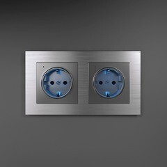 Рамка Werkel Aluminium двухместная алюминий (a050957) - фото 5