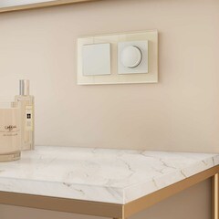 Рамка Werkel Favorit двухместная молочная (a058814) - фото 2