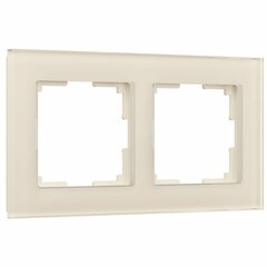 Рамка Werkel Favorit двухместная молочная (a058814) - фото 1