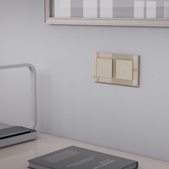 Рамка Werkel Favorit двухместная шампань (a050796) - фото 2