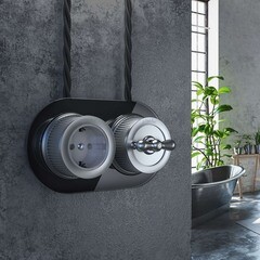 Рамка Werkel Favorit Runda двухместная черная (a051629) - фото 6