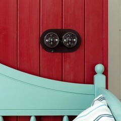 Переключатель Werkel Ретро одноклавишный накладной черный (a051454) - фото 3