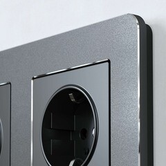 Рамка Werkel Platinum четырехместная алюминий черный (a059219) - фото 4