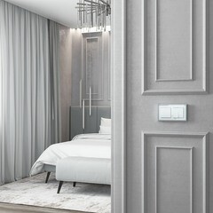 Рамка Werkel Baguette двухместная белая/серебро (a060231) - фото 4