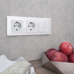 Рамка Werkel Favorit трехместная белая (a051196) - фото 2