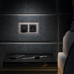 Рамка Werkel Elite двухместная дымчатая (a057875) - фото 8