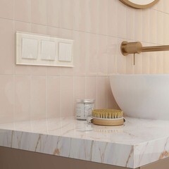 Рамка Werkel Favorit трехместная молочная (a058815) - фото 4