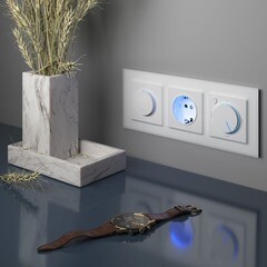 Рамка Werkel Favorit трехместная белая матовая (a051286) - фото 2