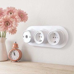 Рамка Werkel Favorit Runda трехместная белая (a051635) - фото 3