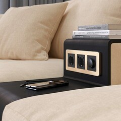 Рамка Werkel Platinum трехместная шампань (a059217) - фото 3