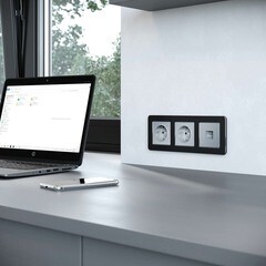 Рамка Werkel Platinum трехместная алюминий черный (a059216) - фото 4