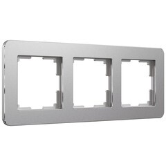 Изображение товара Рамка Werkel Platinum трехместная алюминий (a059215)