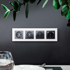 Рамка Werkel Favorit четырехместная белая (a051194) - фото 2