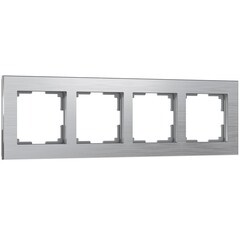 Изображение товара Рамка Werkel Aluminium четырехместная алюминий (a050953)