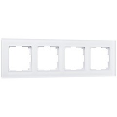 Изображение товара Рамка Werkel Favorit четырехместная белая матовая (a051288)