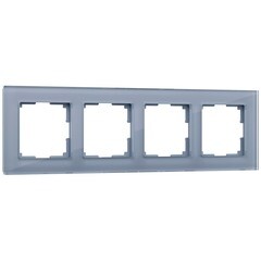 Рамка Werkel Favorit четырехместная серая (a050966) - фото 1
