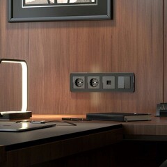 Рамка Werkel Platinum четырехместная алюминий черный (a059219) - фото 3