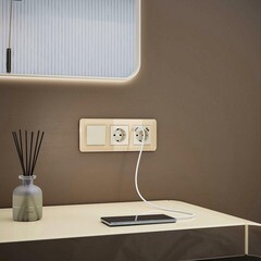 Рамка Werkel Elite трехместная айвори (a057884) - фото 2