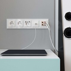 Рамка Werkel Favorit пятиместная белая (a051195) - фото 2