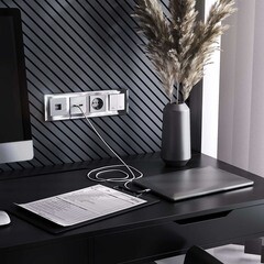 Рамка Werkel Diamant четырехместная зеркальная (a051018) - фото 2