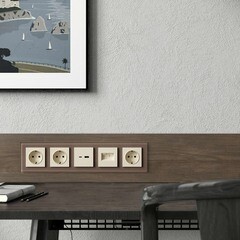 Рамка Werkel Favorit пятиместная латте (a058822) - фото 2