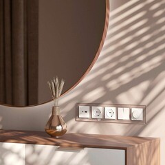 Рамка Werkel Favorit пятиместная латте (a058822) - фото 3