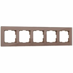 Изображение товара Рамка Werkel Favorit пятиместная латте (a058822)