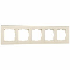Рамка Werkel Favorit пятиместная молочная (a058817) - фото 1