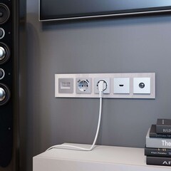 Рамка Werkel Favorit пятиместная дымчатая (a050898) - фото 2