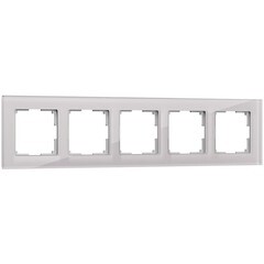 Рамка Werkel Favorit пятиместная дымчатая (a050898) - фото 1