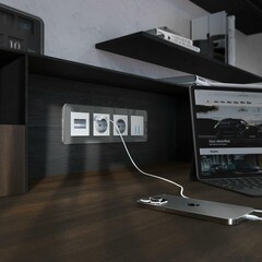 Рамка Werkel Elite четырехместная графит (a057881) - фото 2