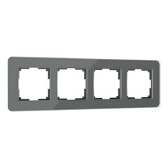 Изображение товара Рамка Werkel Elite четырехместная графит (a057881)