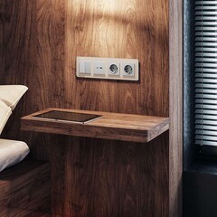 Рамка Werkel Elite четырехместная дымчатая (a057877) - фото 2