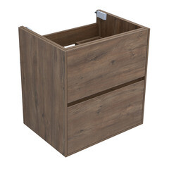 Тумба под раковину Lavelly Cube 60 см подвесная дуб рустик (00316635) - фото 11