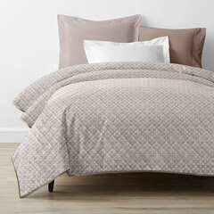 Покрывало 200х220 см Melissa Витраж двустороннее стеганое коричневое (509172/4) - фото 3