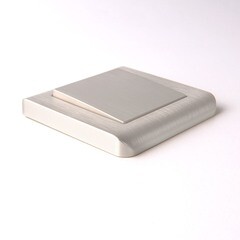 Выключатель Werkel одноклавишный встраиваемый перламутровый рифленый проходной (a051178) - фото 5