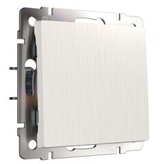 Изображение товара Выключатель Werkel одноклавишный встраиваемый перламутровый рифленый проходной (a051178)