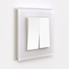 Выключатель Werkel двухклавишный встраиваемый белый матовый (a059271) - фото 7