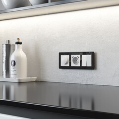 Выключатель Werkel двухклавишный встраиваемый белый матовый (a059271) - фото 3